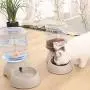 Ito Rocky Pet Feeding Solution Automatic Cat & Dog Cafe Feeder and Water Dispenser in Set with Food Scoop 6-Meal Automatic Food Dispenser for Small/Middle Puppy and Kitten