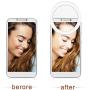 Outee 2 Pack Selfie Light Ring for iPhone, Cell Phone Ring Light Stuff for TIK Tok/Live Stream/Makeup/YouTube Video, Video Light for Potography Makeup Camera Shooting