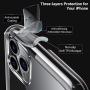 CASEKOO Crystal Clear Compatible with iPhone 11 Pro Max Case, [Anti-Yellowing] Shockproof Protective Hybrid Phone Cases Slim Lightweight Cover for iPhone 11 Pro Max (6.5 inch) 2019 - Crystal Clear