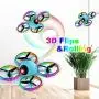 Dwi Dowellin 10 Minutes Long Flight Time Mini Drone for Kids with Blinking Light One Key Take Off Spin Flips Crash Proof RC Nano Quadcopter Toys Drones for Beginners Boys and Girls, 2 Battery, Blue Dwi Dowellin 10 Minutes Long Flight Time Mini Drone for Kids with Blinking Light One Key Take Off Spin Flips Crash Proof RC Nano Quadcopter Toys Drones for Beginners Boys and Girls, 2 Battery, Blue