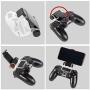 FiiMan PS4 Controller Phone Clip, PS4 Slim Pro Controller Grip for Android Smart Phone, 180 Degree Gaming Holder Mount Stand Bracket for Playstation 4 Game Controller