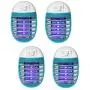 4 Pack Indoor Electric Bug Zapper Plug in Mosquito Killer with UV LED Night Light Electronic Insect Trap for Pests Fruit Flies Flying Gnats 4 Pack Indoor Electric Bug Zapper Plug in Mosquito Killer with UV LED Night Light Electronic Insect Trap for Pests Fruit Flies Flying Gnats