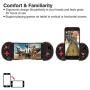 PG-9087S Wireless Gamepad Multimedia Game Controller Joystick Compatible iOS/Android Devices Mobile Phone Tablet(Play Straight)