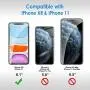 JETech Screen Protector for iPhone 11 and iPhone XR, 6.1-Inch, Tempered Glass Film, 2-Pack