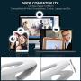 Selfie Light Ring Lights LED Circle Mini Light, Rechargeable 3 Light Modes Makeup Fill Light Cell Phone Tablet Laptop Camera Photography Livestream Video Lighting Clip