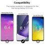 LK [3 Pack] Screen Protector for Samsung Galaxy S10, [Ultrasonic Fingerprint Compatible] [Easy Install Positioning Tool] Flexible Film HD Clear, Bubble Free