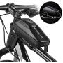 FlexDin Bike Frame Bag Waterproof Bicycle Top Tube Bag EVA Shell Shockproof Front Handlebar Pouch Holder for Cycling Accessories