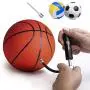 Sanung Portable Bicycle Pump 120PSI Convertible Schrader and Presta Valve Inflation for Road Bikes, Mini Ball Pump,Football Basketball Rugby Sanung Portable Bicycle Pump 120PSI Convertible Schrader and Presta Valve Inflation for Road Bikes, Mini Ball Pump,Football Basketball Rugby