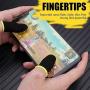 Pubg Anti-Slip Thumb Sleeve, Slip-Proof Sweat-Proof Professional Touch Screen Thumbs Finger Sleeve for Pubg Mobile Phone Game Gaming Gloves Made up of Rare Material by Suckey