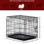MidWest Homes for Pets Dog Crate | iCrate Single Door & Double Door Folding Metal Dog Crates | Fully Equipped MidWest Homes for Pets Dog Crate | iCrate Single Door & Double Door Folding Metal Dog Crates | Fully Equipped