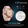 Diruite 4-Pack for Samsung Galaxy Watch 42mm Screen Protector Tempered Glass for Galaxy Watch 42mm [2.5D 9H Hardness] [Anti-Scratch] [Bubble-Free]