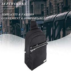 SEPTWOLVES Sling Casual Daypack,Lightweight Waterproof Chest Bag for Men Women Boys