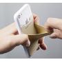 Sinjimoru Credit Card Holder for Back of Phone, Adhesive Phone Card Wallet Stick-on Cell Phone Sleeve Pocket for iPhone Case. Sinji Pouch Basic 2, Navy
