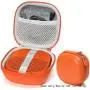 Bright Orange Protective Case for Bose SoundLink Micro Bluetooth Speaker, Best Color and Shape Matching, Featured Secure and Easy Pulling Out Strap Design, Mesh Pocket for Cable and accessorie