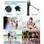 Selfie Stick, Extendable Selfie Stick Tripod with Detachable Bluetooth Remote, Fill Light & Tripod Stand Selfie Stick for iPhone 11/11 Pro/Xs Max/XS/XR/X/8P/7P, Galaxy S20/S10/S9/S8/Note8,Huawei,More