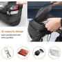 Bicycle Handlebar Front Frame Bag - Transparent Waterproof Touch Screen Mobile Phone Bag, and Reflective Stripe Polyester Bag, Safe Night Riding for Road Mountain Bike Outdoor