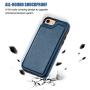 OT ONETOP iPhone 8 Wallet Case with Card Holder, iPhone 7 Case iPhone SE(2020) Wallet Premium PU Leather Kickstand Card Slots,Double Magnetic Clasp and Durable Shockproof Cover 4.7 Inch(Blue)