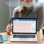 OXPROVO Portable EKG/ECG Heart Monitoring Devices with Software Compatible with Windows ＆ Mac Detects AFib Bradycardia and Tachycardia in 30 seconds