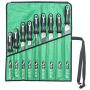 Nicholson 9 Piece Hand File Set with Ergonomic Handles, American Pattern