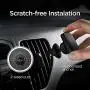 Spigen Kuel H12 Hexa Car Phone Mount Premium Magnetic Air Vent Phone Holder Magnetic Car Mount Compatible with Most Smartphones - Black