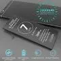 [2600mAh] Battery for iPhone 7, LCLEBM New 0 Cycle Higher Capacity Battery Replacement for iPhone 7 with Complete Professional Repair Tools Kits - 1 Year Warranty