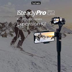 Hohem GoPro Gimbal Stabilizer, iSteady Pro 2 Kit with Phone Holder & Extension Rod, 3 Axis Splash-Proof Gimble IP64, for DJI Osmo Action,GoPro Hero 7/6/5/4/3, Action Cameras(can not Support gopro 8)