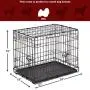 MidWest Homes for Pets Dog Crate | iCrate Single Door & Double Door Folding Metal Dog Crates | Fully Equipped MidWest Homes for Pets Dog Crate | iCrate Single Door & Double Door Folding Metal Dog Crates | Fully Equipped
