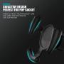 [2PCS PACK] KHTONE Car Phone Mount, Dashboard Sticker Phone Holder for it up Grip, Design fort User, Easy Clip