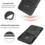 RioGree Phone Case for Samsung Galaxy J2 / Core / J2 Dash /J2 Pure / J2 Shine Case, with Screen Protector for Boys Girls Heavy Duty Cell Phone with Kickstand Cover, Black