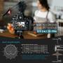 Neewer CM14 Mic Phone Mic on-Camera Video Microphone with Shock Mount, Windscreen and Audio Cables Compatible with Android Smartphones/DSLR Cameras/Camcorders(Adapter for iPhone Not Included)