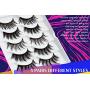 Magnetic Eyelashes with Eyeliner - Magnetic Eyeliner and Magnetic Eyelash Kit - Eyelashes With Natural Look - Comes With Applicator - No Glue Needed