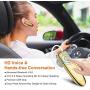 Link Dream Bluetooth Earpiece for Cell Phone Hands Free Wireless Headset Noise Cancelling Mic 24Hrs Talking 1440Hrs Standby Compatible with iPhone Samsung Android for Driver Trucker (Gold)