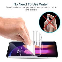 LK [3 Pack] Screen Protector for LG V60/LG V60 ThinQ, [Flexible Film] HD Clear, Bubble Free, Case Friendly