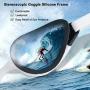 PHELRENA Swim Goggles, 2019 Electroplated Swimming Goggles, Anti Fog,No Leaking,UV Protection,Shatter-Proof, Clear Wide Vision Triathlon Swim Goggles for Women Men Adult with Free Nose Clip Ear Plugs