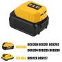 12V/20V Max USB Power Source for Dewalt DCB090 Converters Fit for Dewalt 20V 12V Battery