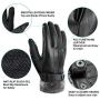 MZTDYTL Winter Thermal Gloves Touchscreen Texting Waterproof Warm Windproof Gloves for Cycling, Running, Riding, Hiking, Outdoor Sports for Men and Women