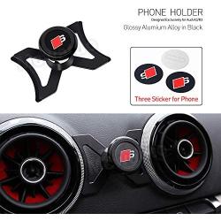 MCWAUTO Phone Holder for Audi A3 / S3 / RS3 Magnetic Cell Phone Holder for Audi A3 / S3 / RS3 (Black)