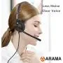 Cell Phone Headset with Microphone Noise Cancelling & Call Controls 3.5mm Computer Headset for iPhone, Samsung, LG, HTC, BlackBerry Mobile Phone and iPad Tablets (A802MP) Cell Phone Headset with Microphone Noise Cancelling & Call Controls 3.5mm Computer Headset for iPhone, Samsung, LG, HTC, BlackBerry Mobile Phone and iPad Tablets (A802MP)