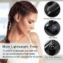 SLuB Bluetooth Headset,Wireless Headset V5.0 Bluetooth Phone Earpiece Business Earphones Sweatproof Headphones with in-Ear Earbuds Hands Free Bluetooth for Cell Phone (Black, Small)