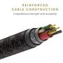 Native Union Night Cable - 10ft Ultra-Strong Reinforced [Apple MFi Certified] Durable Lightning to USB Charging Cable with Weighted Knot for iPhone/iPad (Cosmos)