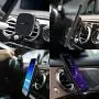 Nillkin Qi Wireless Car Charger - Magnetic Wireless Charger Car Mount, 10W Fast Charging Air Vent Phone Holder, Compatible for iPhone 11 Pro/XS/X/8 Plus,Samsung S10/S9/S8,Black