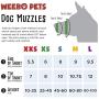 Weebo Pets Breathable Nylon Cloth Safety Muzzle