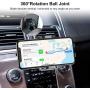 CD Slot Car Phone Mount RAXFLY Universal 360° Rotation CD Player Car Phone Holder Mount One Button Installation Release Compatible with Smartphone Samsung Galaxy Note 10 9 S10 S9 Plus iPhone 11 X XR