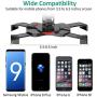 NwleiZ Bike Phone Mount Anti Shake and Stable Cradle Clamp with 360° Rotation Bicycle Phone Mount/Bike Accessories/Bike Phone Holder for iPhone Android GPS Other Devices Between 3.5 to 6.5 inches