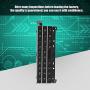 Oumij High Sensitivity Mobile Phone Keyboard Assembly Digital Button for BlackBerry Q30.(Black)