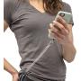 Nite Ize Hitch Plus Tether - Universal Phone Case Anchor and Tether for Drop Protection - Clear Tether