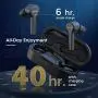 Wireless Earbuds, Upgraded Mpow M9 4-mic Noise Cancelling Bluetooth 5.0 Earphones in-Ear, Touch Control Stereo Bass Sports Headphones, 40H Playing Time/USB-C/IPX8 Waterproof, Single/Twin Mode, Black Wireless Earbuds, Upgraded Mpow M9 4-mic Noise Cancelling Bluetooth 5.0 Earphones in-Ear, Touch Control Stereo Bass Sports Headphones, 40H Playing Time/USB-C/IPX8 Waterproof, Single/Twin Mode, Black