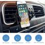Emoly (New) Car Phone Mount, Dashboard & Windshield Cell Phone Holder Stand with One-Touch Design 360° Rotation for iPhone, Galaxy, Google Nexus, LG, Huawei and More