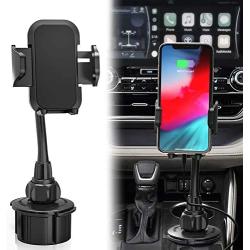 Car Cup Holder Phone Mount, Cell Phone Holder for Car,Compatible with iPhone 11 Pro Max Xs/X/8/7/6s/6Plus,Galaxy/Note etc