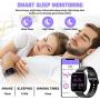Smart Watch,Fitness Watch Activity Tracker with Heart Rate Blood Pressure Monitor IP67 Waterproof Bluetooth Smartwatch Touch Screen Sports Tracker Watch for Android iOS Phones Men Women Kids